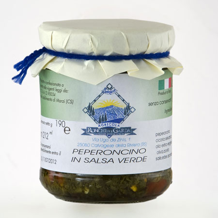 Peperoncino in salsa verde