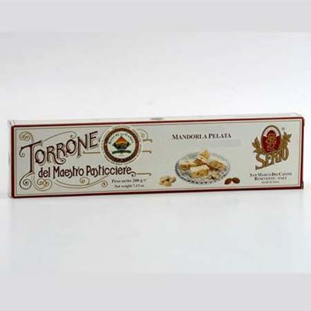 Torrone friabile di Benevento alla mandorla pelata